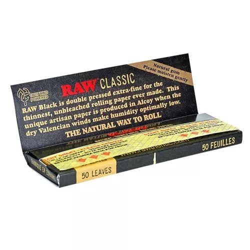 Papel RAW Black